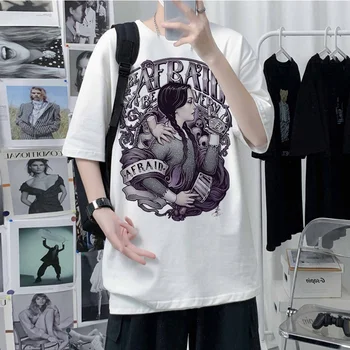eu Odeio Tudo, quarta-feira Addams mulheres maiores de streetwear Y2K quadrinhos camiseta feminina streetwear engraçado roupas