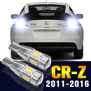 2pcs Reversa do DIODO emissor de Luz do Bulbo de Lâmpada alternativa Para o Honda CR-Z CRZ CR Z 2011-2016 2012 2013 2014 2015 Acessórios